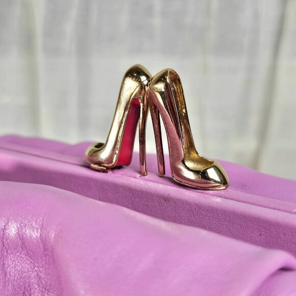 Christian Louboutin Loubette Leather Bag - Braided Handles - Picture 8 of 14